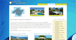 Desktop Screenshot of hotelruralmallorca.eu